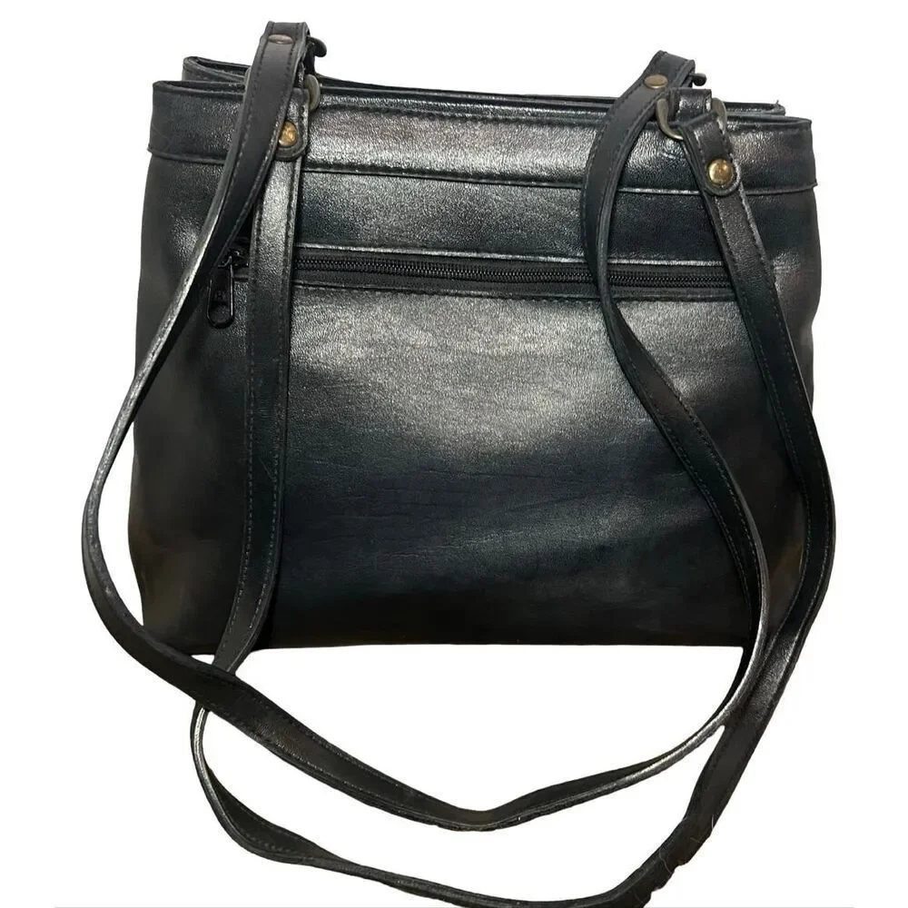 Vintage Marlo Leather Shoulder Bag